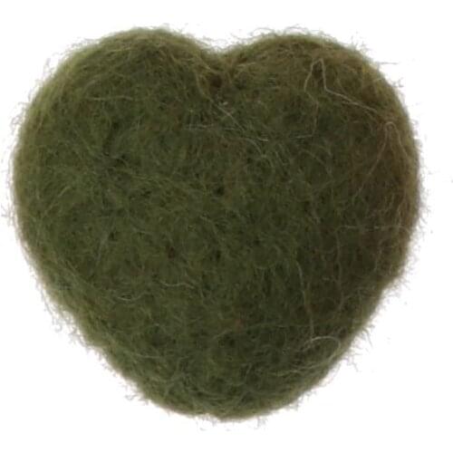 D0AC Newborn Photography Felt Love Shape Props Tiny Baby Girl Boy Photo Handmade Felt Heart Shaped Props