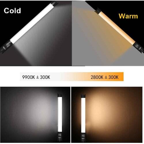 Bi-color Handheld Video Tube Yidoblo LT-WY2 69cm LT-WY4 116cm Led Video Studio Light Stick 2800-9990K Photography LIghting