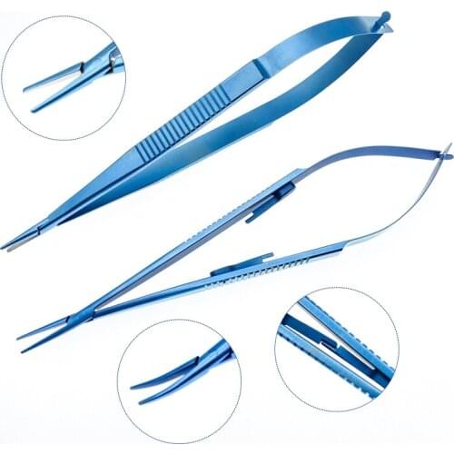 14CM Orthopedics Titanium Castroviejo Needle Holder Veterinary Surgical Instruments