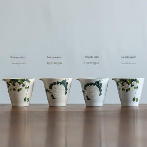 Pitcher Tea Pot Male Cup Ceramic Handmade Tea Pitcher Thin Tire Tea Pitcher Tea Ceremony Accessories Kung Fu Tea Set Chahai