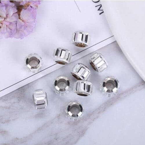 New Design 10mm Shinning Glass Metal Beads Shoes Decorations 10 Pieces/Lot