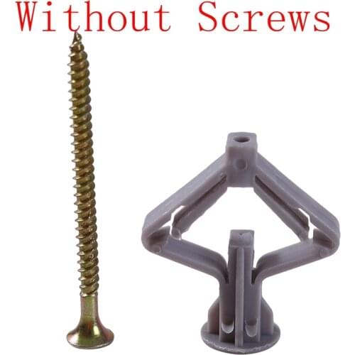 Plastic Toggle Anchor Without Screws Curtain Gypsum Board Hollow Wall Pipe Plug Aircraft Expansion Anchor Bolt Accessories