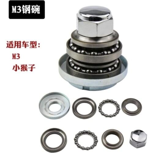 Motorcycle Steering Head Stem Bearings For BENZHOU KEEWAY CPI GY6 M3 Honda for Monkey CRF50 Vintage 100CC 150cc