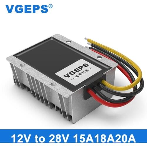 12V to 28V boost converter 12V to 28V DC power module 12V to 28V automotive waterproof power supply