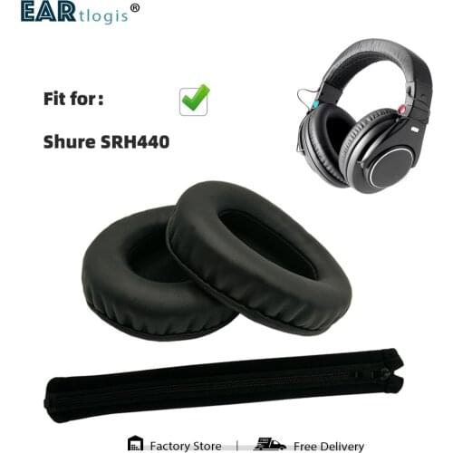 Replacement Headband for Shure SRH440 SRH-440 SRH 440 Headset Ear Parts Leather Earmuff Earphone Sleeve Cover