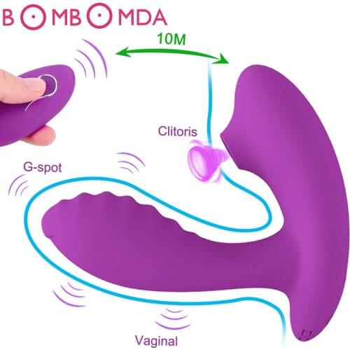 Vaginal Sucking Vibrator 7 Speeds Vibrating Sucker Oral Sex Suction Clitoris Stimulatior Masturbation Erotic Sex Toys for Woman