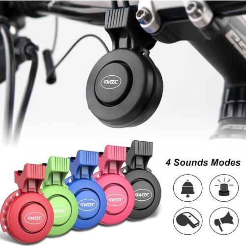 Bike Bell Charging Speaker Usb Recharged Mini Electric Bike Horn 4 Modes Cycling Electric Bicycle Accessories for Scooter Mtb