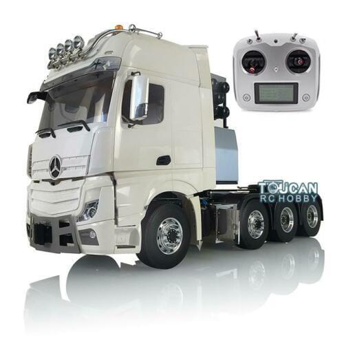 1/14 RC LESU Metal Chassis Bz Truck Hercul Cabin Light Air Conditioner Radio THZH0699-SMT2