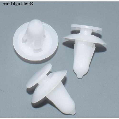 Worldgolden 100pcs plastic clip Retainer Door Trim Panel Retainer