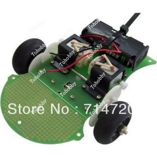 Free shipping Educational Robots Chassis Kit ASURO Robot Chassis Kit