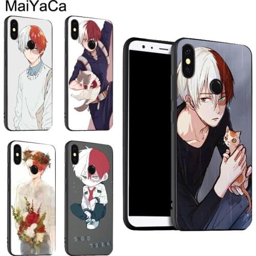 Boku no My Hero Academia Todoroki For POCO X3 F2 Case For Redmi Note 9 Pro 8 7 8T 9S 9A 9C For Mi Note 10 Lite 9T A3 Coque