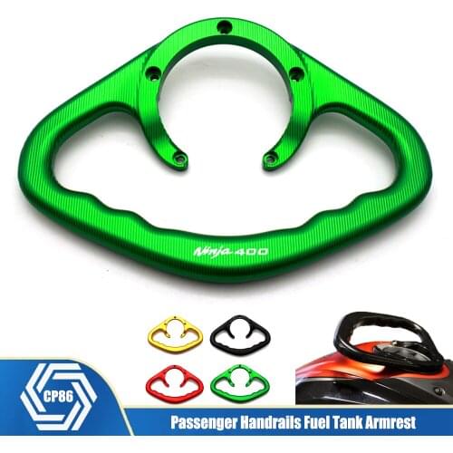 For KAWASAKI NINJA 400 NINJA400 2018 2019 2020 2021 CNC Motorcycle Passenger Handgrips Hand Grip Tank Grab Bar Handles Armres