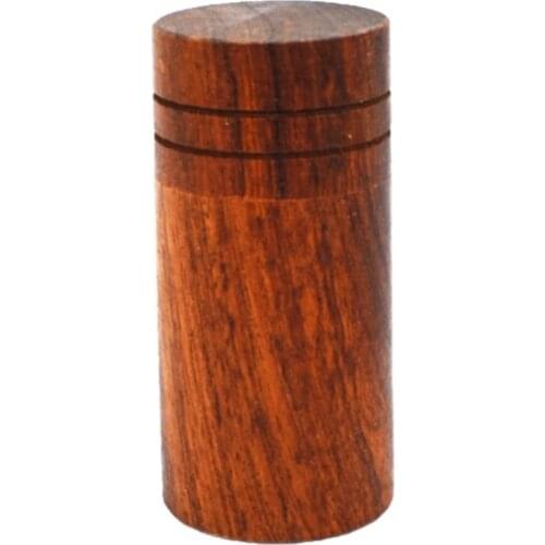 Parrot Training Feeding Pot Rosewood Pet Feeder Tank Food Container Bird Supplies