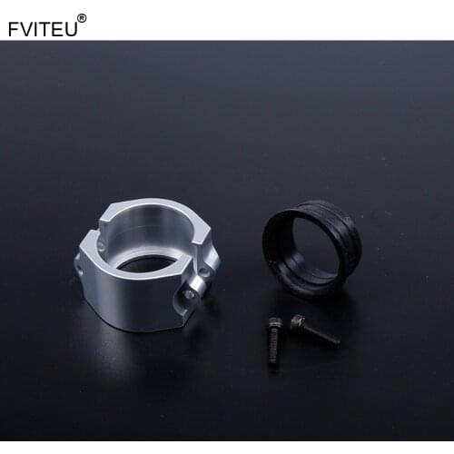 FVITEU CNC Alloy Clamp kit fit Exhaust Pipe for 1/5 HPI Baja 5b ss 5t 5sc Rovan King Motor