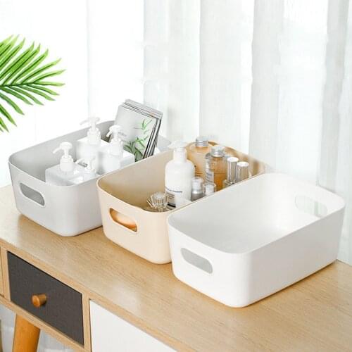 Desktop Sundries Storage Organizer Household Office Student Dormitory Finishing Cosmetics Basket Box