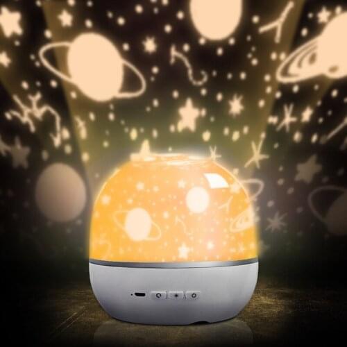 Quran lamp speaker starry sky projection lamp night light app control quran bedside lamp for kids