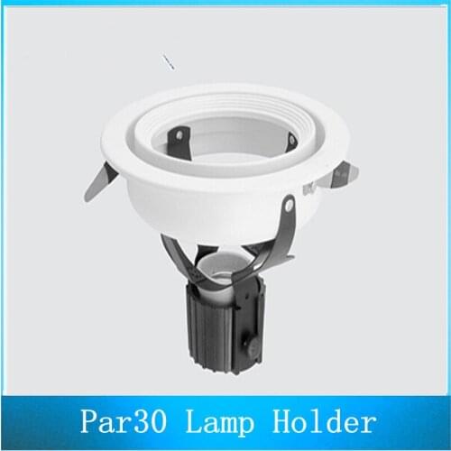 PAR30 Lamp Housing E27 Holder Spotlight Bracket LED Spotlights Frame 10PCS