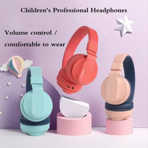 Professional Foldable Design for Children True Wireless Headphones 3D Stereo Bluetooth Headset Gaming Earphone Support TF Card