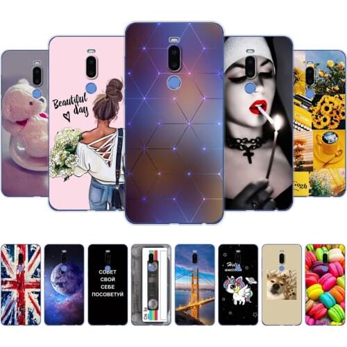 For Meizu X8 Case Painting Silicon Soft TPU Back Phone Case Cover for Meizu X 8 MeizuX8 Fundas Protective Coque Bumper Clear