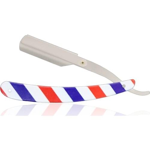 Foldable Beard Shave Razor Stainless Steel Shaving Razor Professional Barber Hair Cutting Blades