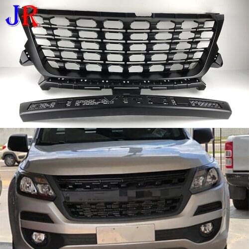 Super Practical Front Racing Grille Radiator Grille for Chevrolet Trailblazer Colorado 2016 2017 2019 ABS Grille Car