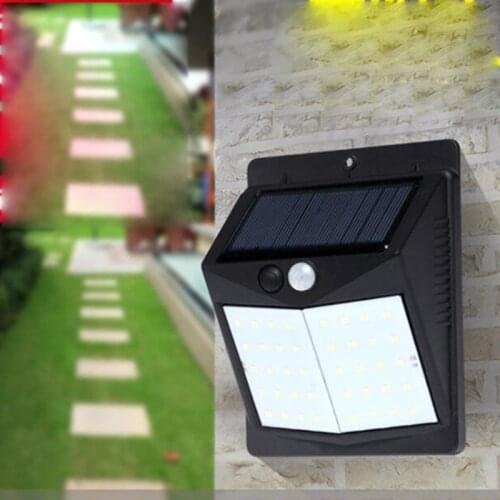 Led Floodlights Waterproof Solar Light Outdoor Motion Sensor Wireless Solar Lights for Garden Decoration Solar lamp Led Light