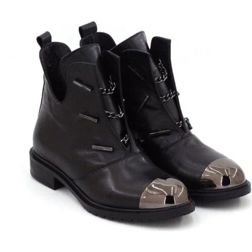 Womens Genuine Leather Boots 2020 Autumn Winter Fashion Premium Quality Ultra Comfort Made in Turkey