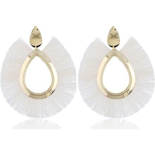 Bohemian Handmade Earrings For Women Boho Style Woman Tassel Earring Female Jewelry Bridal Fringed Vintage Long Earrinngs Gifts