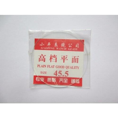 45.5 mm New flat glass watch crystal diameter diameter 45.5 mm Thick 1.0mm