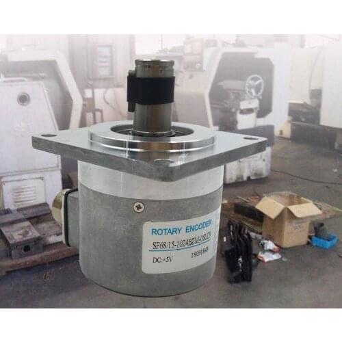 Photoelectric rotary encoder 9 core SF6815-1024BZM-05LC9 CNC lathe spindle 5V Ruijiaxin RJS