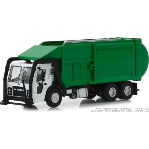 GreenLight 1:64 2019 M ack LR Refuse Truck Alloy model car Metal toys for childen kids diecast gift