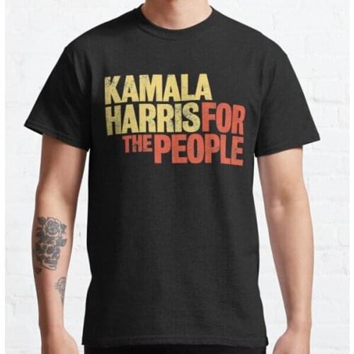 Kamala Harris for the People 2020 President Campaign Kamala Harris T-Shirt Tee short sleeve cotton t-shirt women and men