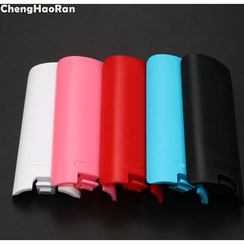 ChengHaoRan Battery Lid Door Pack Shell Cover Case Replacement Repair Part for Nintendo Wii Remote Wireless Controller