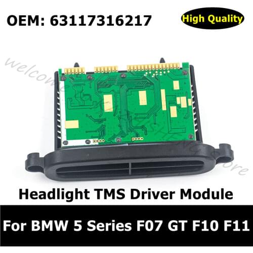 New 63117316217 Headlight TMS Driver Module For BMW 5 Series 520d 530d F07 F10