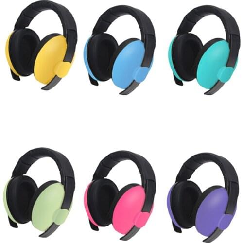 Baby Hearing Protector Soft Earmuffs for Infant Kids Noise Reduction Ear Protection Ear Muffs for 3 Months-5 Years Old Child