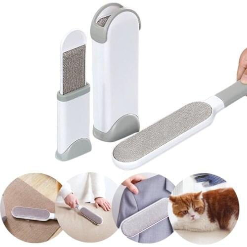 KHGDNOR Fur Remover Brush Magic Self-cleaning Pet Hair Brush Clothes Sofa Mattress Lint Cleaning Brushes 1PC