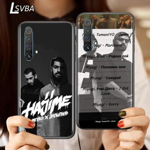 Silicone Cover Miyagi & Andy Panda For Realme V15 X50 X7 X3 Superzoom Q2 C11 C3 7 7i 6s 6 5 Global Pro 5G Phone Case