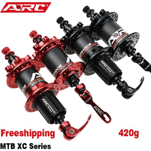 ARC 420g Carbon Hub 32 Holes MTB Cube K7 Hub 6 Pawls 114 Clicks Front 9x100 15x100 Rear 10x135 12x142mm Hub With HG Freehu Body