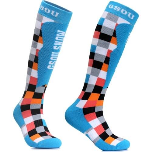 -30 warm Adult Snow socks Men and Women winter outdoor sports gear hiking socks warm high tube ski socks Snowboarding Hose