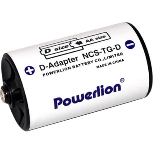 AA to D Size Battery Converter Adaptor Adapter Case Switcher Cover Box