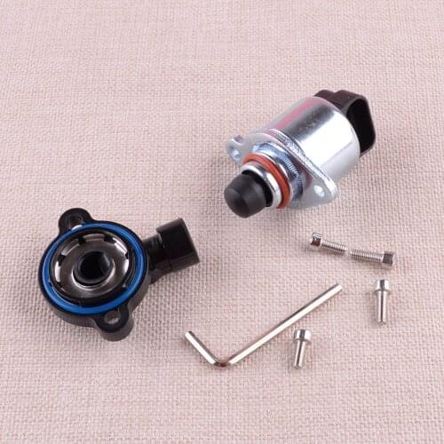 Car Throttle Position Sensor TPS & Idle Air Control IAC Set Fit For LS1 LS2 LS3 LS6 LS7 LSX GM Holden 4 bolt intake manifold