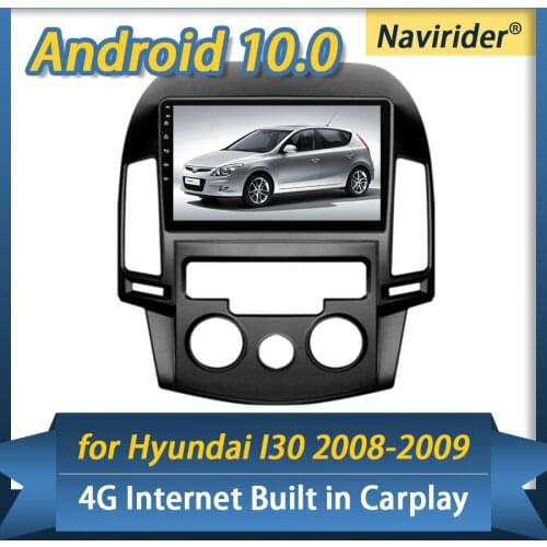 64GB Android 10.0 Car Multimedia Player GPS For Hyundai I30 2008 2009 9" Autoradio Navigation Stereo Head Unit