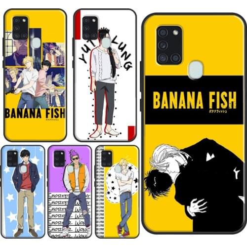 Banana Fish Anime Case For Samsung Galaxy A21S A20e M21 M31 A01 A11 A31 A7 A10 A30 A50 S A40 A70 A51 A71