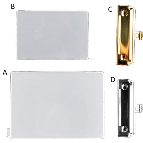 D2TD DIY A4 Clipboard Resin Mold File Folder Resin Molds Epoxy Silicone Tray Molds File Folder Portfolio Drawing Board Mold