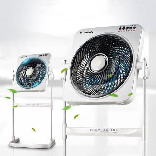 Household Electric Fan Floor Fan Remote Control Lifting Fan Portable Desktop Vertical Dormitory Turn Page Fan FAN-25