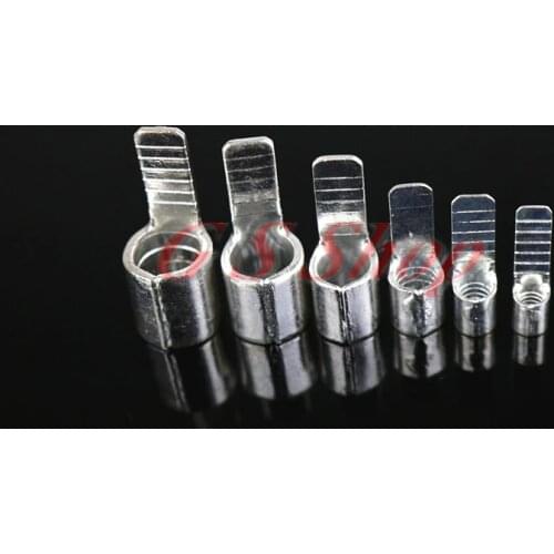 C45-6 square insert DZ47 air switch with cold pressed wire terminal, pin connection, copper wire nose