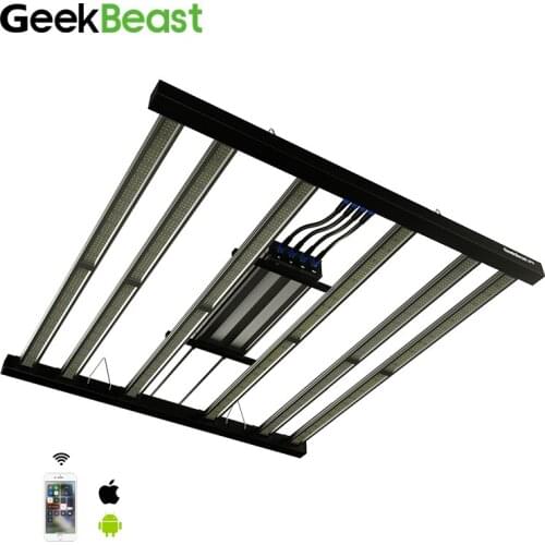 Geekbeast pro Samsung lm301h uv ir full spectrum hydroponic 630W led grow light bar for seedling and flowering