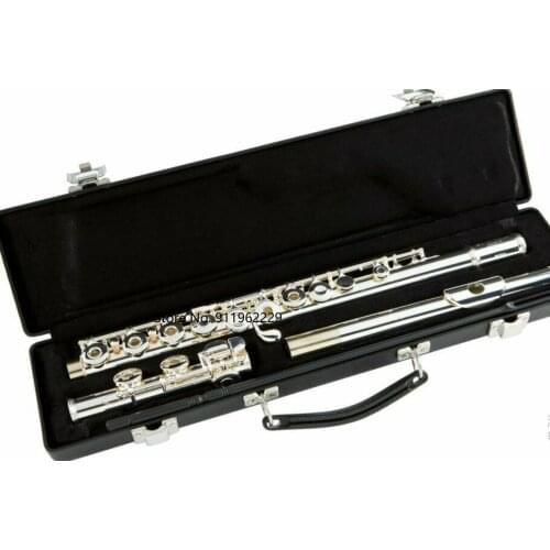 Gemeinhardt 3O Silver Plated, 16 Open-Hole Flute C Key E Split Flute