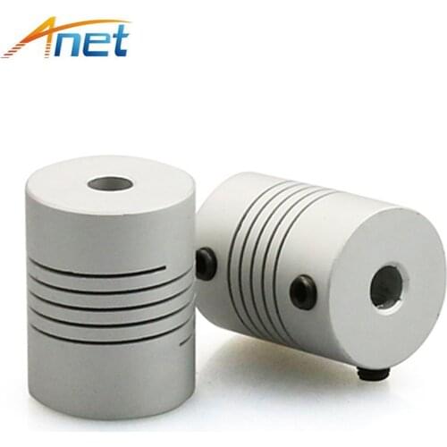 Flexible Shaft Coupler 3D Printer Part Aluminum Alloy Elastic Coupling Stepper Motor For MakerBot RepRap Mendel I3 Printer