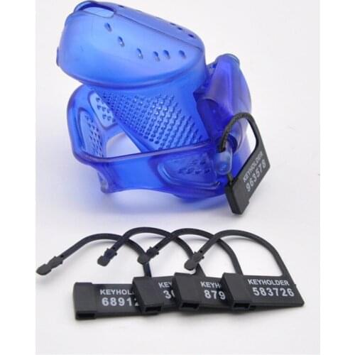 Sex Shop New Design 3D Cock Cage,Penis Sleeve,Plastic lockable Male Chastity Device With Lock,Adult Games Sex Toys For Men